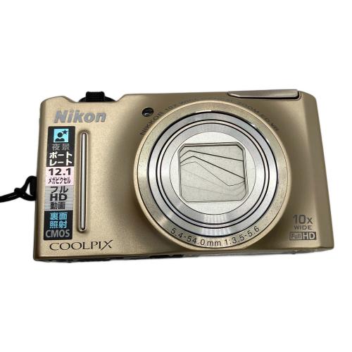Nikon (ニコン) コンパクトデジタルカメラ S8100