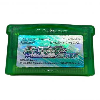 ニンテンドー　ポケットモンスターエメラルド ゲームボーイアドバンス用ソフト -
