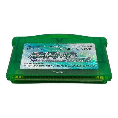 ニンテンドー　ポケットモンスターエメラルド ゲームボーイアドバンス用ソフト -