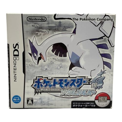 pokemon（ポケモン）ポケットモンスターソウルシルバー DS用ソフト ポケウォーカー未使用 CERO A (全年齢対象)
