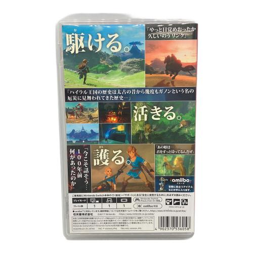 任天堂 (ニンテンドウ) ゼルダの伝説 ブレス オブ ザ ワイルド Nintendo Switch用ソフト CERO B (12歳以上対象)