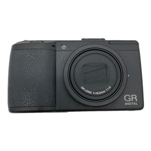 RICOH (リコー) コンパクトデジタルカメラ GR DIGITAL Ⅲ ＊液晶部分曇りキズ有