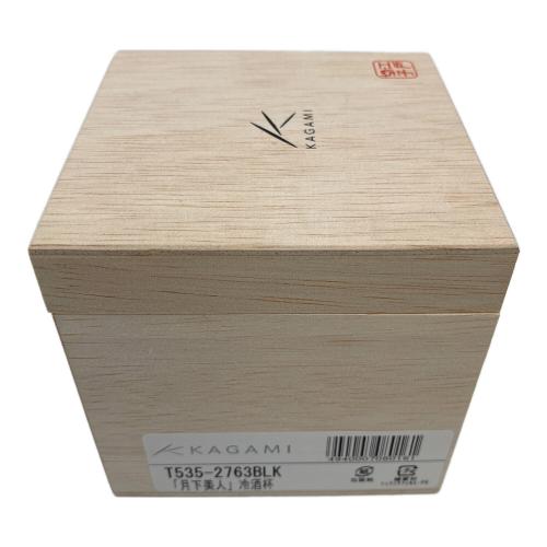 KAGAMI CRYSTAL (カガミクリスタル) 冷酒杯 月下美人