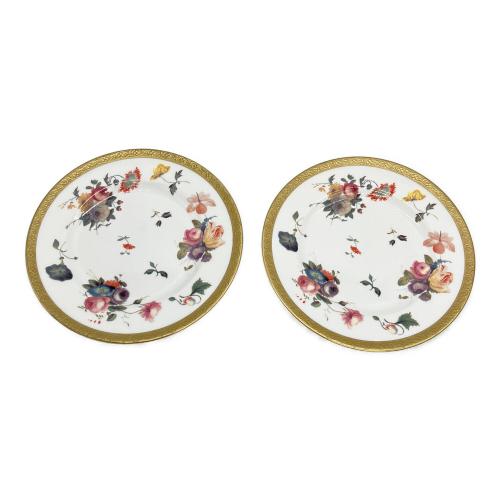 Wedgwood (ウェッジウッド) プレートセット 2p floral gold