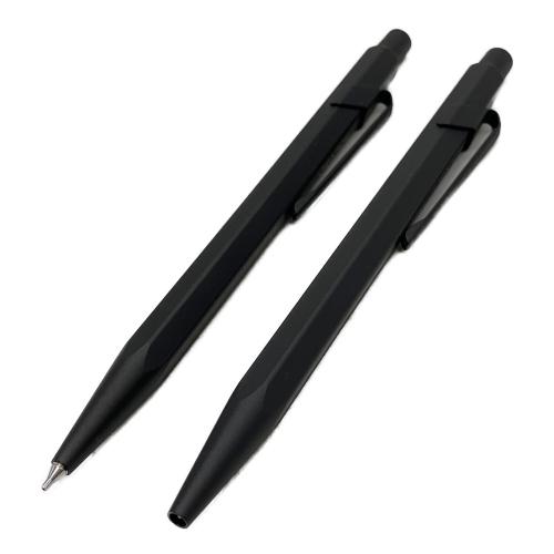 CARAN d'ACHE (カランダッシュ) シャーペン&ボールペンセット nf8490-496 ブラック ブラックエディション849