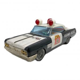 イチコーのビュックパトロールカー 1HIGHWAY PATROL ハイウェイパトロール　ブリキ