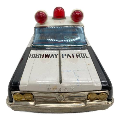 イチコーのビュックパトロールカー 1HIGHWAY PATROL ハイウェイパトロール　ブリキ