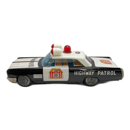 イチコーのビュックパトロールカー 1HIGHWAY PATROL ハイウェイパトロール　ブリキ