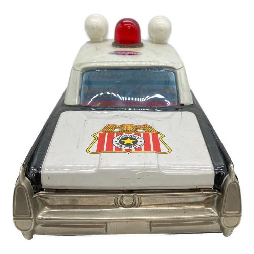 イチコーのビュックパトロールカー 1HIGHWAY PATROL ハイウェイパトロール　ブリキ