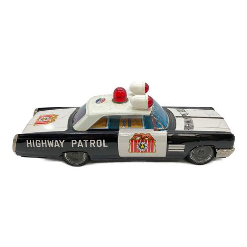イチコーのビュックパトロールカー 1HIGHWAY PATROL ハイウェイパトロール　ブリキ