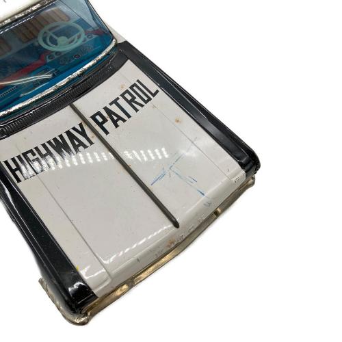 イチコーのビュックパトロールカー 1HIGHWAY PATROL ハイウェイパトロール　ブリキ