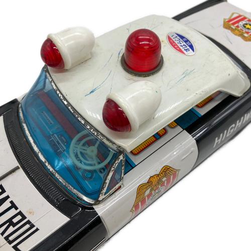 イチコーのビュックパトロールカー 1HIGHWAY PATROL ハイウェイパトロール　ブリキ
