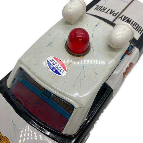 イチコーのビュックパトロールカー 1HIGHWAY PATROL ハイウェイパトロール　ブリキ
