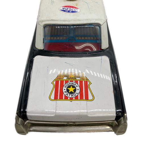 イチコーのビュックパトロールカー 1HIGHWAY PATROL ハイウェイパトロール　ブリキ
