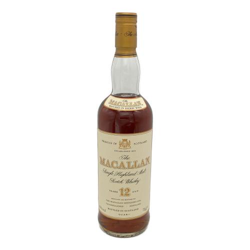 マッカラン (MACALLAN) スコッチウィスキー THE MACALLAN 12years old 750ml
