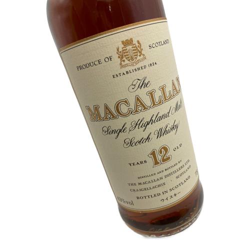 マッカラン (MACALLAN) スコッチウィスキー THE MACALLAN 12years old 750ml
