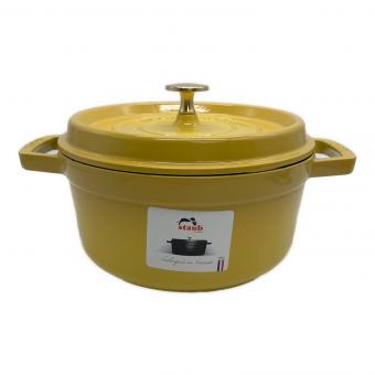 Staub (ストウブ) ココット鍋 シトロン ピコ・ココット・ロンド