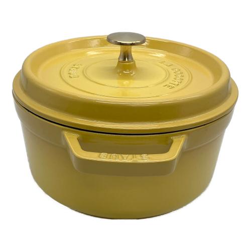Staub (ストウブ) ココット鍋 シトロン ピコ・ココット・ロンド