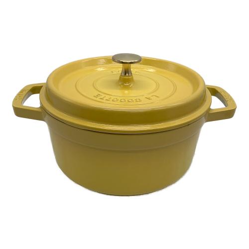 Staub (ストウブ) ココット鍋 シトロン ピコ・ココット・ロンド