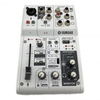YAMAHA (ヤマハ) ミキサー AG03