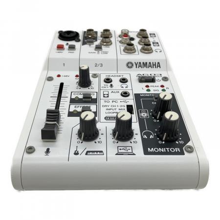 YAMAHA (ヤマハ) ミキサー AG03｜トレファクONLINE