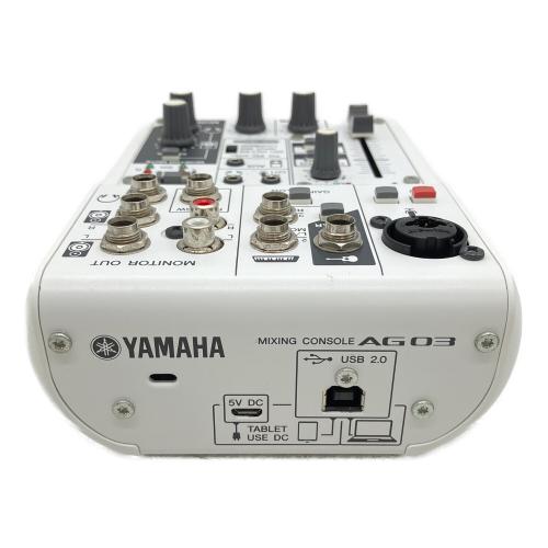 YAMAHA (ヤマハ) ミキサー AG03