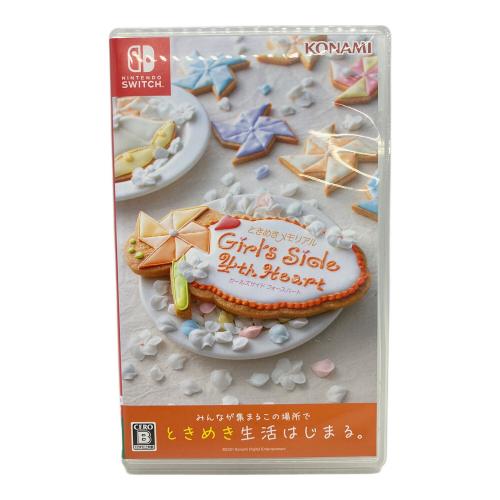 KONAMI コナミ ときめきメモリアル Girl's Side 4th Heart Nintendo Switch用ソフト CERO B (12歳以上対象)