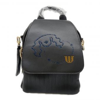 M U SPORTS (エムユースポーツ) デュアルレーザービジュロイヤルハンドバッグ 703U2058 ブラック