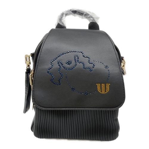 M U SPORTS (エムユースポーツ) デュアルレーザービジュロイヤルハンドバッグ 703U2058 ブラック