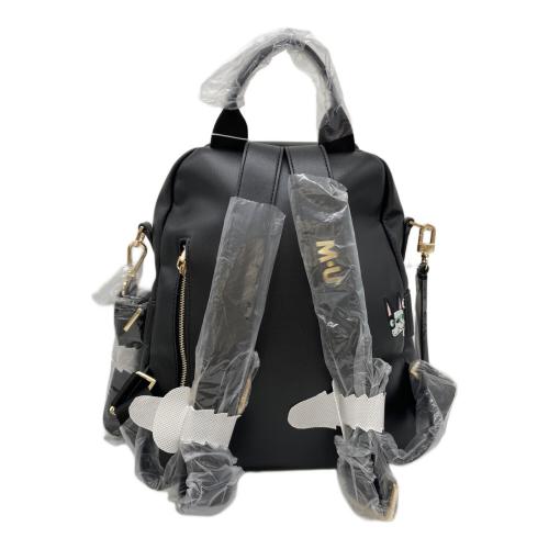 M U SPORTS (エムユースポーツ) デュアルレーザービジュロイヤルハンドバッグ 703U2058 ブラック