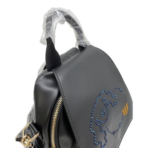 M U SPORTS (エムユースポーツ) デュアルレーザービジュロイヤルハンドバッグ 703U2058 ブラック