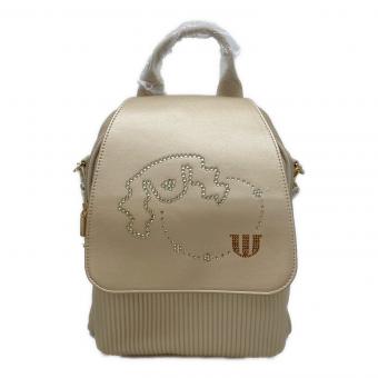 M U SPORTS (エムユースポーツ) デュアルレーザービジュロイヤルハンドバッグ 703U2058 ベージュ