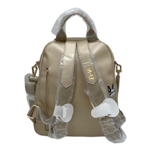 M U SPORTS (エムユースポーツ) デュアルレーザービジュロイヤルハンドバッグ 703U2058 ベージュ