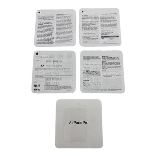 Apple (アップル) AirPods Pro(第2世代) a2965