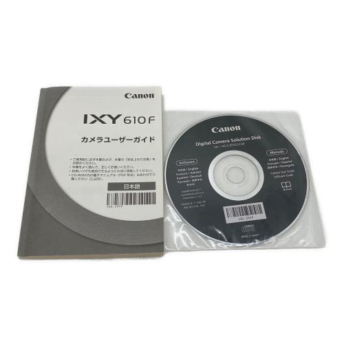 CANON (キヤノン) コンパクトデジタルカメラ IXY 610 F