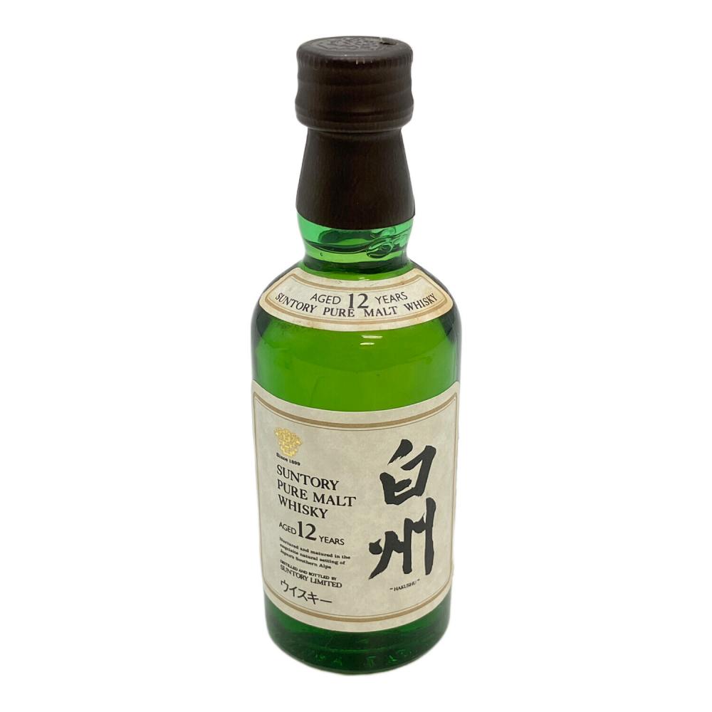 SUNTORY サントリー 白州 ジャパニーズウィスキー 12年 50ml