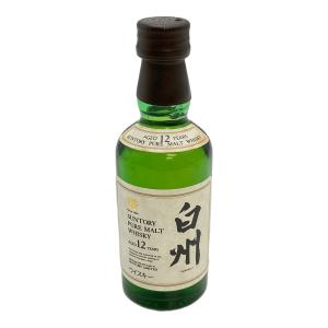 SUNTORY サントリー 白州 ジャパニーズウィスキー 12年 50ml