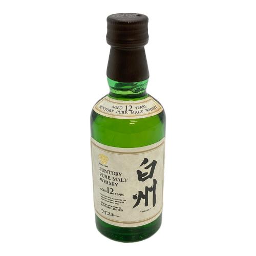 SUNTORY サントリー 白州 ジャパニーズウィスキー 12年 50ml