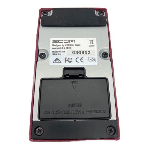 ZOOM (ズーム) エフェクター MS-60B Ver.2.0  S/N 03685