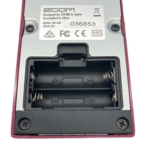 ZOOM (ズーム) エフェクター MS-60B Ver.2.0  S/N 03685
