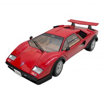 京商 (キョウショウ) KYOSHOオリジナル 1/18 ランボルギーニ カウンタック ウォルター・ウルフ(レッド)[京商] モデルカー