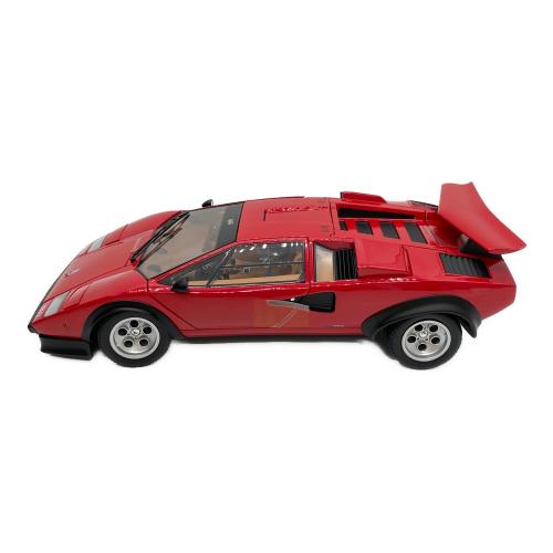 京商 (キョウショウ) KYOSHOオリジナル 1/18 ランボルギーニ カウンタック ウォルター・ウルフ(レッド)[京商] モデルカー