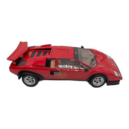 京商 (キョウショウ) KYOSHOオリジナル 1/18 ランボルギーニ カウンタック ウォルター・ウルフ(レッド)[京商] モデルカー