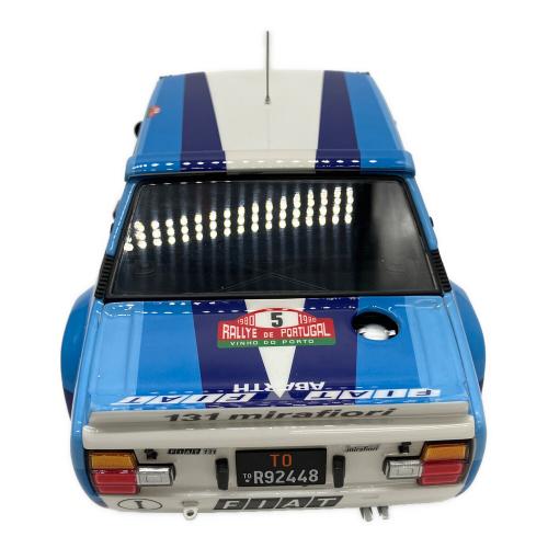 京商 (キョウショウ) KYOSHOオリジナル 1/18 フィアット 131 アバルト ラリー 1980 ポルトガル #5 モデルカー