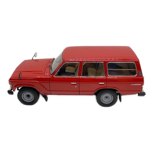 京商 (キョウショウ) 1/18 トヨタ ランドクルーザー 60 レッド