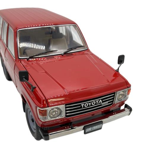京商 (キョウショウ) 1/18 トヨタ ランドクルーザー 60 レッド