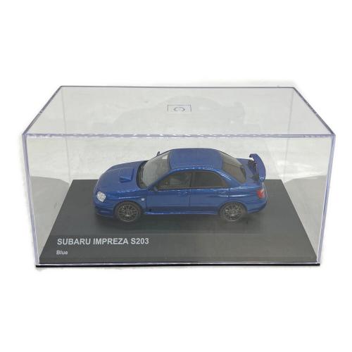 京商 (キョウショウ) 1/43 スバル インプレッサ S203 (ブルー) [No.KSR43115BL] モデルカー