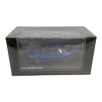 京商 (キョウショウ) 1/43 スバル インプレッサ S203 ブルー 完成品ミニカー KSR43115BL モデルカー