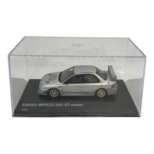 京商 (キョウショウ) 1/43 スバル インプレッサ S201 (シルバー) 完成品ミニカー KSR43117S モデルカー