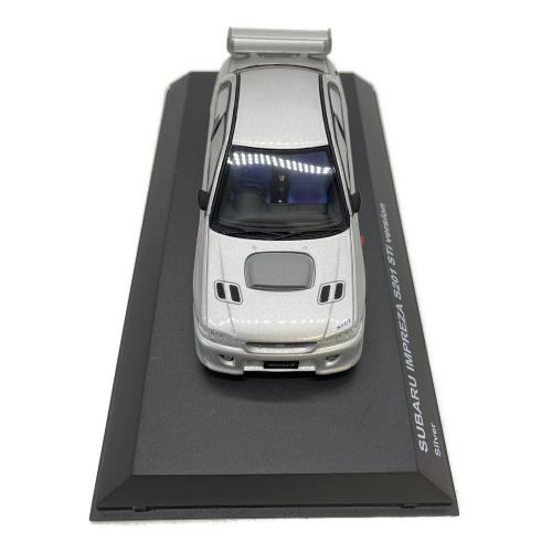 京商 (キョウショウ) 1/43 スバル インプレッサ S201 (シルバー) 完成品ミニカー KSR43117S モデルカー